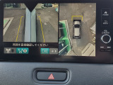 狭い道路で路肩に寄せるような際に安心なサイドカメラ