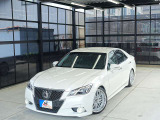 クラウンアスリートS!新品タナベ車高調!新品19インチアルミホイール!新品タイヤ!LEDアイライン!LEDフォグ!リアスパッツ!リアディフューザー!ウィンカーミラー!ピラーエンブレム!V6ガソリン車!