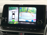 【アラウンドビューモニター】専用のカメラにより、上から見下ろしたような視点で360度クルマの周囲を確認することができます☆死角部分も確認しやすく、狭い場所での切り返しや駐車もスムーズに行えます。