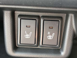寒い日に便利なシートヒーターが運転席・助手席に標準装備。
