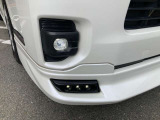 純正LEDフォグライト!LEDデイライト付きモデリスタフロントスポイラー!