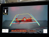 バックガイドモニターを装備しています、車庫入れもラクラクです。