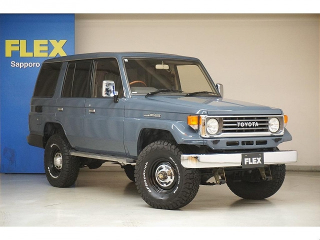 ランドクルーザー70 メッキバンパー　HZJ77 ランクル70 純正　ディーゼル トヨタ ランドクルーザー70 4.2 ZX ディーゼル 4WD の中古車詳細