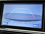 バックガイドモニターが装備されていますので、後方視界もしっかり確保出来ます!車庫入れが苦手な方も安心のアイテム!!