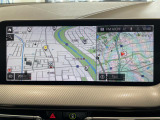 BMWのナビゲーションは操作性も良く、詳細な地図情報と交通状況を見やすく表示し、快適なドライビングをサポートしながら目的地までナビゲートします。