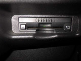 ETC車載器付きです。高速道路の料金所もスムーズに通過できます。