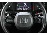 一体感をもたらせる ステアリングスイッチ
