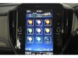 11.6インチセンターインフォメーションディスプレイ。運転に必要な情報やエンターテイメント機能を統合的に操作できます