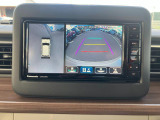 全方位カメラで車庫入れ楽々☆
