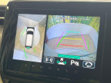 【全方位モニター用カメラ】専用のカメラにより、上から見下ろしたような視点で360度クルマの周囲を確認することができます☆死角部分も確認しやすく、狭い場所での切り返しや駐車もスムーズに行えます。