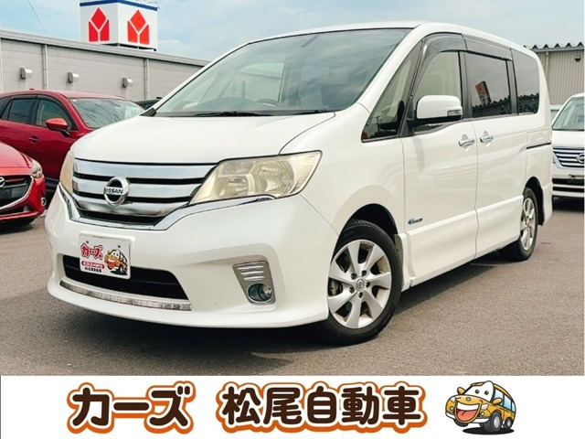 セレナ 2.0 ハイウェイスター S-HYBRID 純正ナビ ワンセグTV Bluetooth
