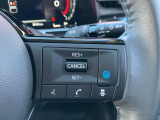 プロパイロット装備。高速道路航行時での巡行や前方の車との車間保持、減速から停止、発進、加速まで自動でアシストする機能です。