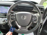 握りやすい大きなハンドルで運転しやすいです♪