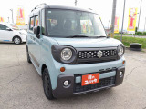 オフブルーメタリックとガンメタリックの2トーンカラー♪街乗りからアウトドアまで幅広く活躍する4WD車です!