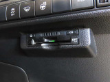 ETC車載器付きです。高速道路の料金所もスムーズに通過できます。