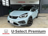SUVテイストの4WD フィット クロスター入庫しました!爽やかなブルーに、ブラックのルーフや専用デザインのアルミホイールが映える、存在感のある一台です♪