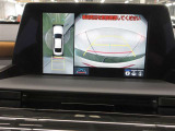 車両を上方から見たような映像をナビ画面に表示するパノラミックビューモニターが付いています。