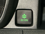 ★ECONスイッチ★ エコドライブを加速しよう!スイッチをONにすると、運転の仕方によるロスを抑え込み燃費をよくするようクルマが頑張ります(*^ー^*)燃費向上にチャレンジ♪