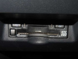 ETC車載器付きです。高速道路の料金所もスムーズに通過できます。