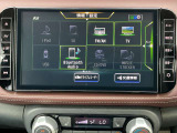 カーナビは、Bluetooth対応のメモリーナビが装着されています。