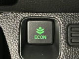 ★ECONスイッチ★ エコドライブを加速しよう!スイッチをONにすると、運転の仕方によるロスを抑え込み燃費をよくするようクルマが頑張ります(*^ー^*)燃費向上にチャレンジ♪