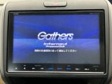 ホンダ純正ギャザズメモリーインターナビ付きです!CD・DVD再生、ミュージックサーバー、フルセグTV視聴、Bluetooth接続可能です!