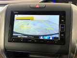 バックカメラの画像です。車庫入れの安心感がアップしますね☆