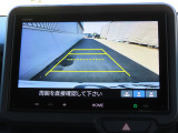 リアワイドカメラシステム!従来の視野に加えて、後方側方を約180&deg;まで見えるワイドビューと、後方を真上から見たような視野で駐車時などに便利なトップダウンビューの3つの視野があります!
