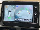 【アラウンドビューモニター】車を上から見下ろしているかのような映像で周囲の状況がひと目で確認、狭い駐車場に駐車するときも安心です♪♪障害物などがあると警告音がなりますので安心して駐車が出来ます★