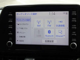 ブルートゥースを搭載しています、スマホと連動させると音楽等を楽しむことができます。