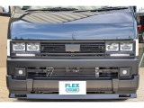 【FLEX FOUND CARICA/ハイエースダークプライムⅡガソリン2WD】FLEX&times;アルパインスタイル!!先行展示開始!!