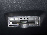 ETC車載器付きです。高速道路の料金所もスムーズに通過できます。