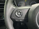 ステアリングスイッチ装備!運転しながら手元でオーディオの操作などができます。