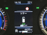 障害物を感知し知らせてくれるので安心です♪