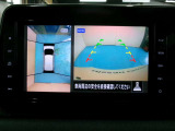 アラウンドモニター 白線や駐車車両をナビ及びルームミラーに表示 駐車している車両との位置関係も一目で分かって安心です
