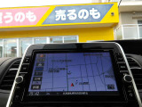 純正大型メモリーナビ付きでお出かけも便利♪