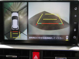 マルチビューカメラ付きで後退時も安心です。