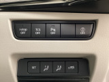 各種機能の切替スイッチは運転席パネル下に集約されています。任意で切り替え可能なため状況に合わせてお使いください。
