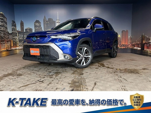 カローラクロス 1.8 ハイブリッド Z (禁煙車)(黒半革シート)(純正ディスプレイ