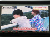 停車中にテレビや映像を楽しめる機能。休憩時間などにリラックスできます。同乗者の方も快適に過ごせるでしょう。
