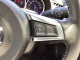 アクセルペダルを踏まなくても車速を約30から100km/hの間に設定できる装置です。高速道路、加速/減速の繰り返しが少ない自動車道などで使用すると、とても快適なドライブができますね♪