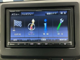 社外メモリーナビ付きです!CD再生、ワンセグTV視聴、Bluetooth接続可能です!