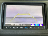 便利な3ビュー切り替え、ガイド線表示付きのバックカメラです。後退時、後方の視界をサポートします