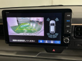バックモニター付きで車庫入れも安心【カメラアングルは3パターンから選べます】知らない道でも安心して楽しくお出かけができます