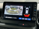 バックカメラ♪運転席から死角となりやすい部分も見えやすく車庫入れの苦手な方にも安心して駐車できます☆