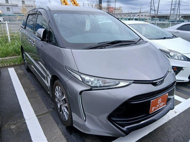 エスティマ 2.4 アエラス 4WD 禁煙車 純正ナビ フルセグTV