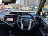 取り回しのし易いステアリング!運転席からの視界はこんな感じです!