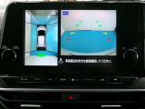 アラウンドモニター 白線や駐車車両をナビ及びルームミラーに表示 駐車している車両との位置関係も一目で分かって安心です
