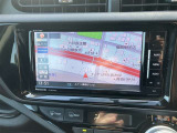 フルセグナビ付き。今やドライブの必需品&運転の休憩時などの合間にTV視聴できます