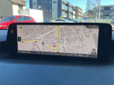 10.25インチセンターディスプレイ 画像はナビゲーション画面です。
